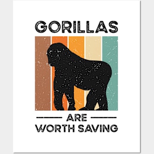 World Wildlife Day Gorilla Wildlife Animal Conservation Posters and Art